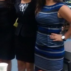 Calvin Klein striped dress